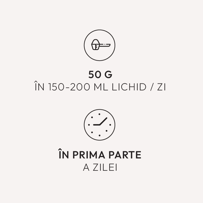 Silhouette Morning Balance - mod de consum: 50 g în 150-200 ml lichid/zi, în prima parte a zilei
